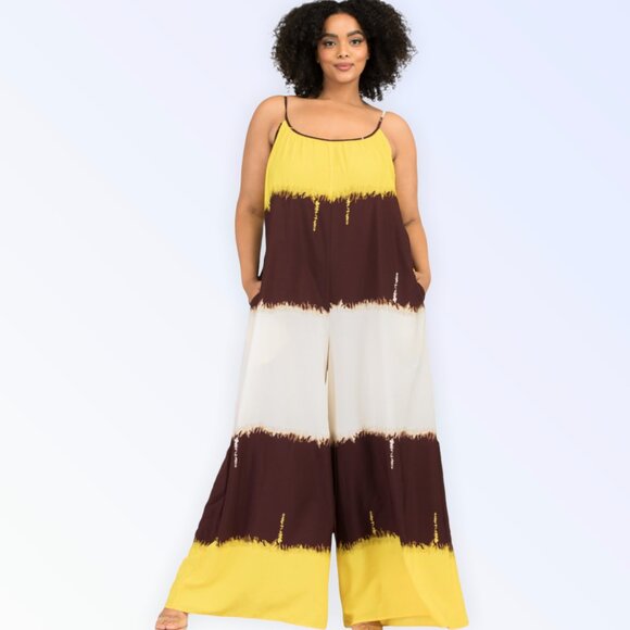 Oversized Tie Dye Jumpsuit - Picture 7 of 12